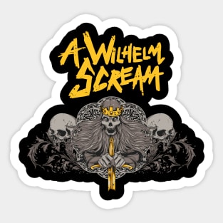 A Wilhelm Scream Melodic Hardcore Sticker